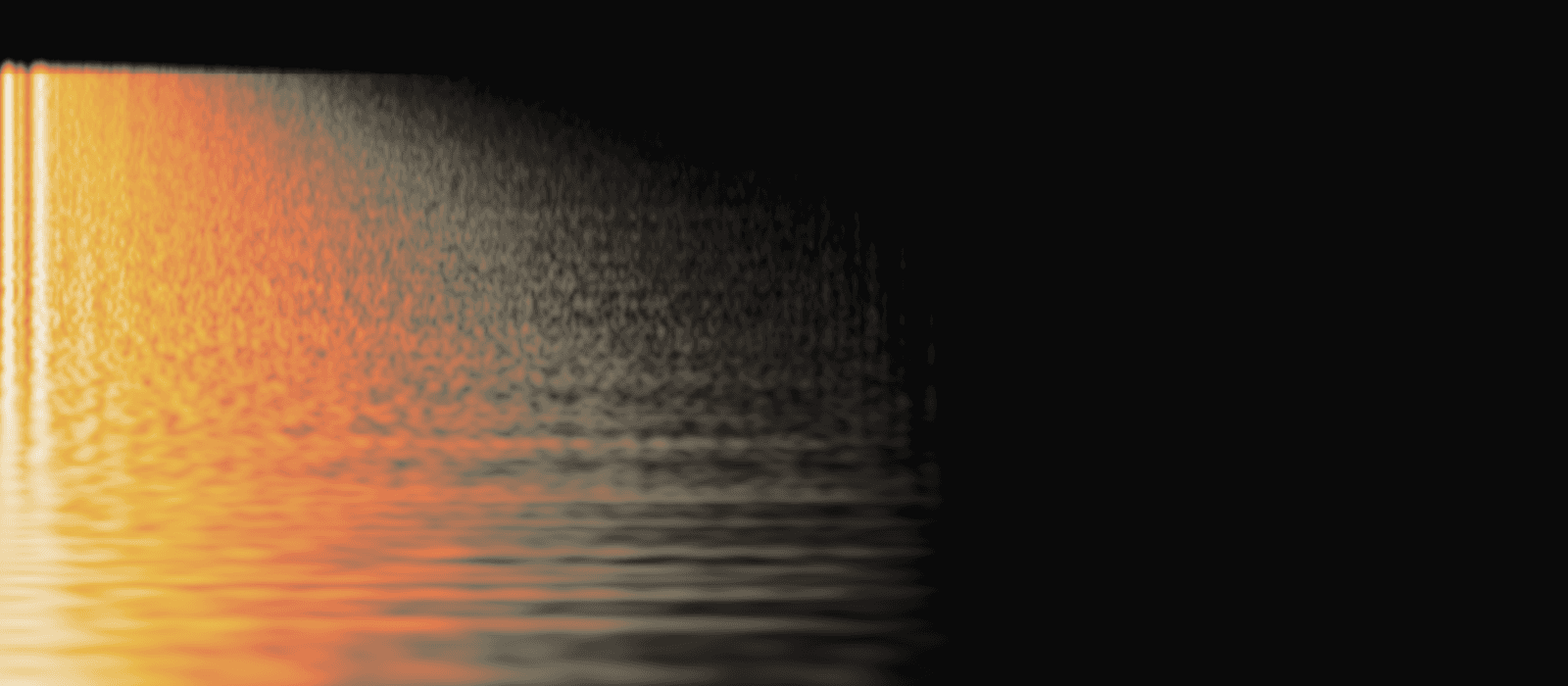 Chamber: spectrogram of its response to a single click