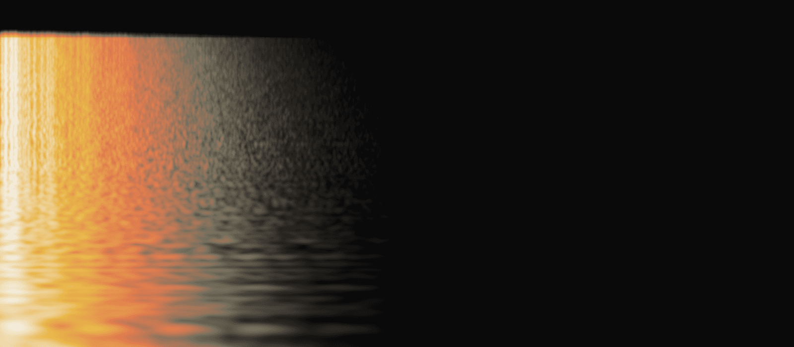 Dense Plate: spectrogram of its response to a single click