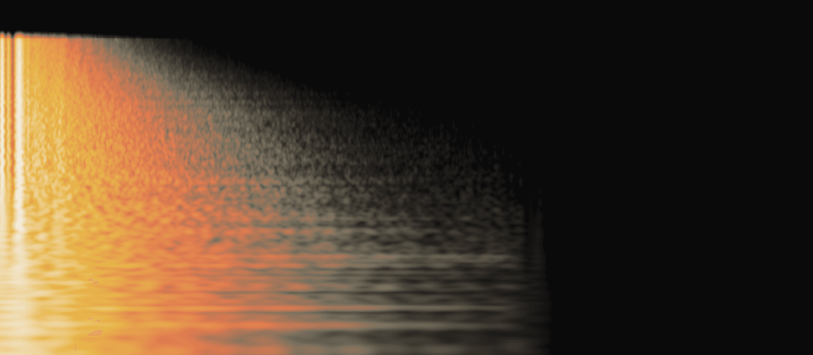 Small Hall: spectrogram of its response to a single click